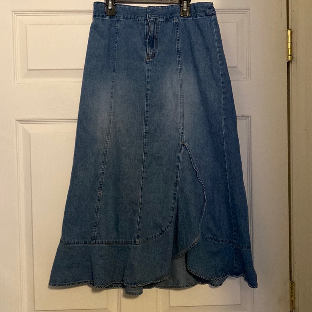 Women’s Blue Jean Skirt